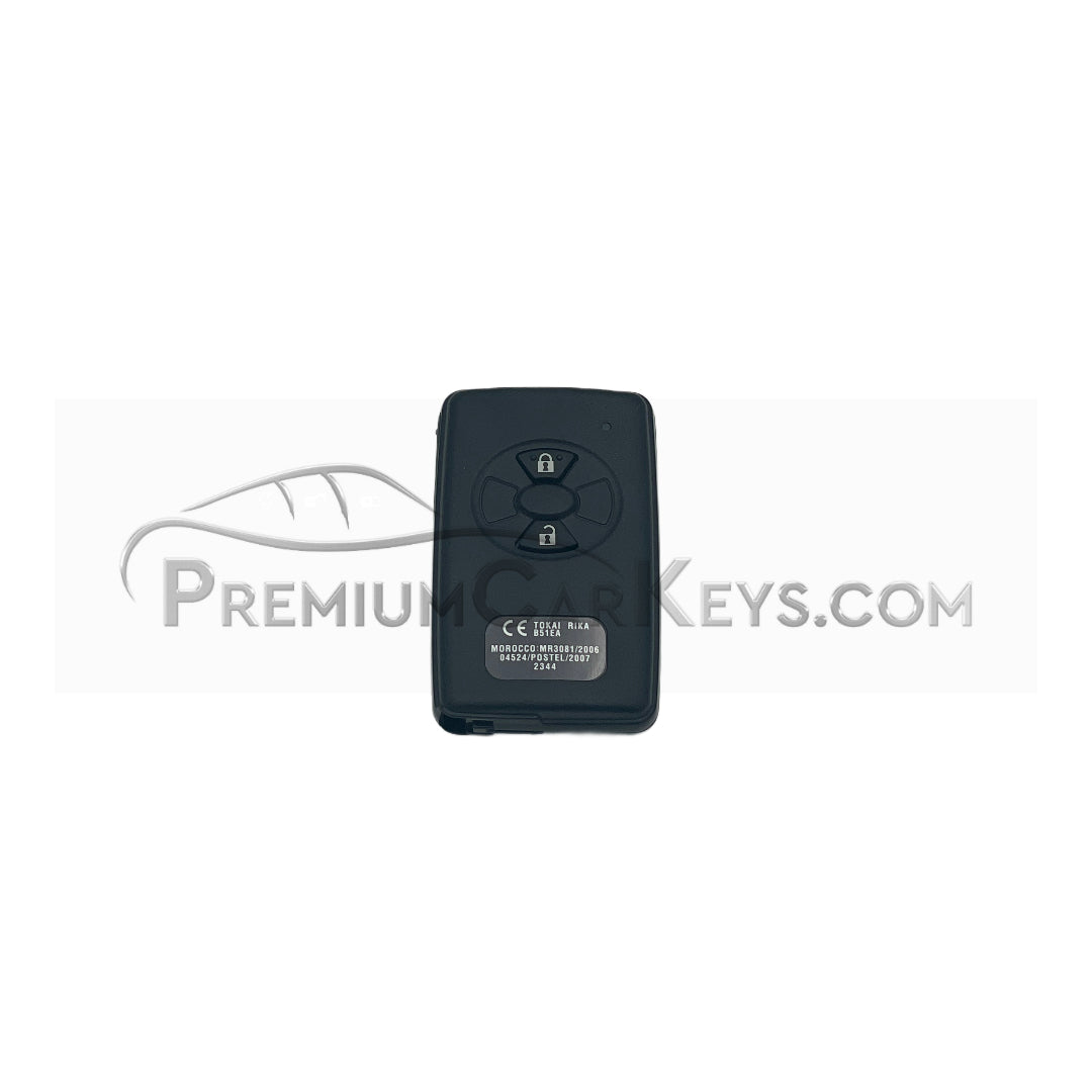 OEM TOYOTA COROLLA 2007-2012(89904-52072) TEXAS CRYPTO 40 BITS DST+ 2 BUTTONS 433MHZ