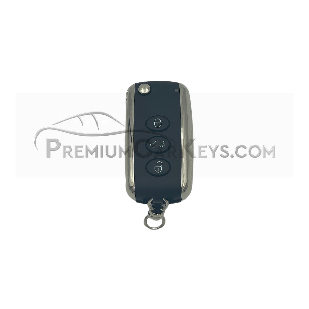 BENTLEY CONTINENTAL GT FLYING SPUR KEYLESS GO HITAG 2 ID46 PCF7942 3 BUTTONS 433MHZ