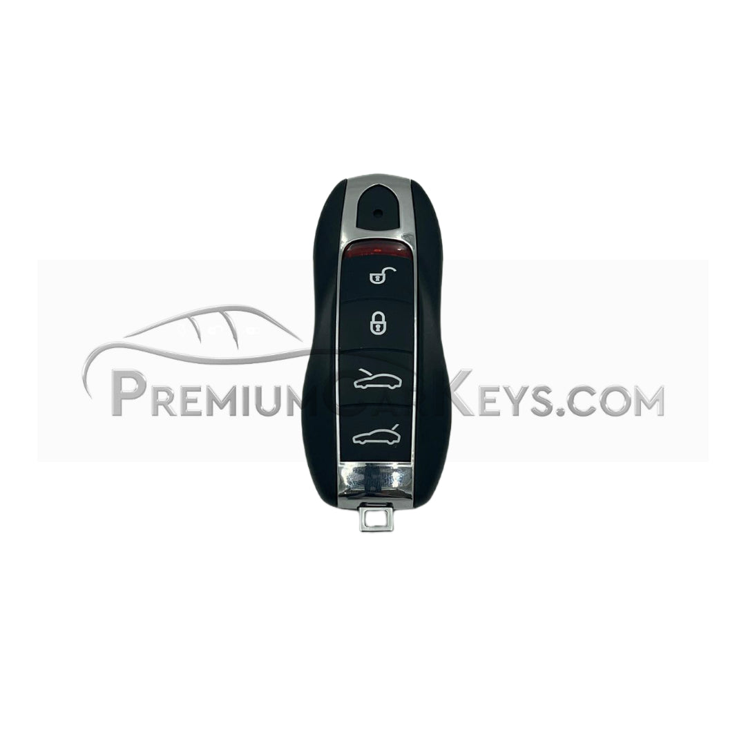 PORSCHE PANAMERA (OEM BOARD-AFTERMARKET SHELL) HITAG PRO ID49 PCF7945P KEYLESS 4 BUTTONS 434MHZ