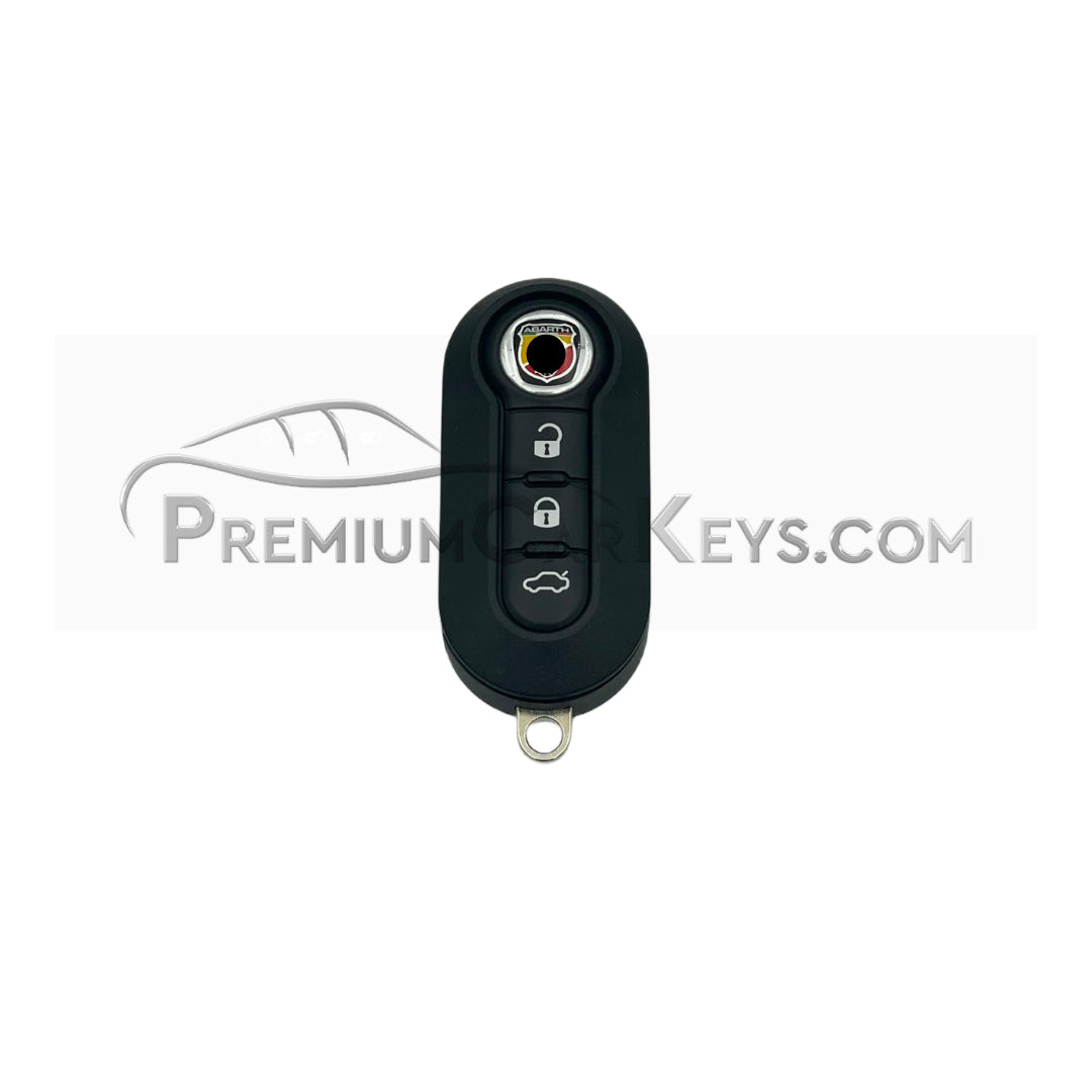 OEM ABARTH FLIP KEY HITAG 2 ID46 PCF7946 3 BUTTONS 433MHZ