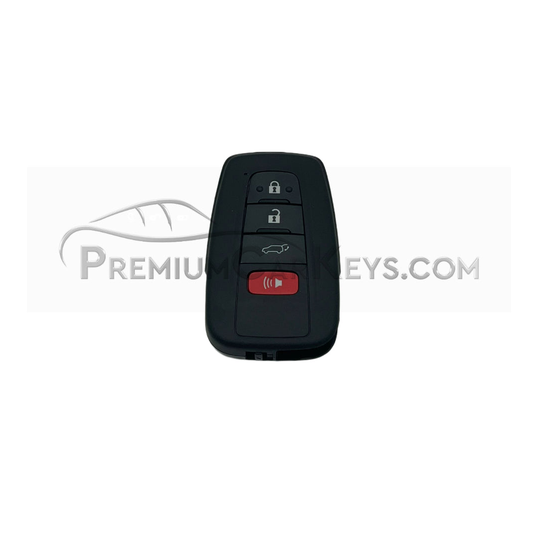 OEM TOYOTA COROLLA CROSS 2021 HITAG 128 bits AES ID4A NCF29A1M 3+1 BUTTONS 434MHZ