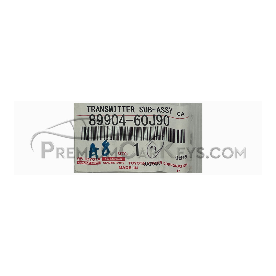OEM TOYOTA LAND CRUISER 2016-2017(89904-60J90) DST-AES 8A (PG1-A8) 2 BUTTONS 433MHZ