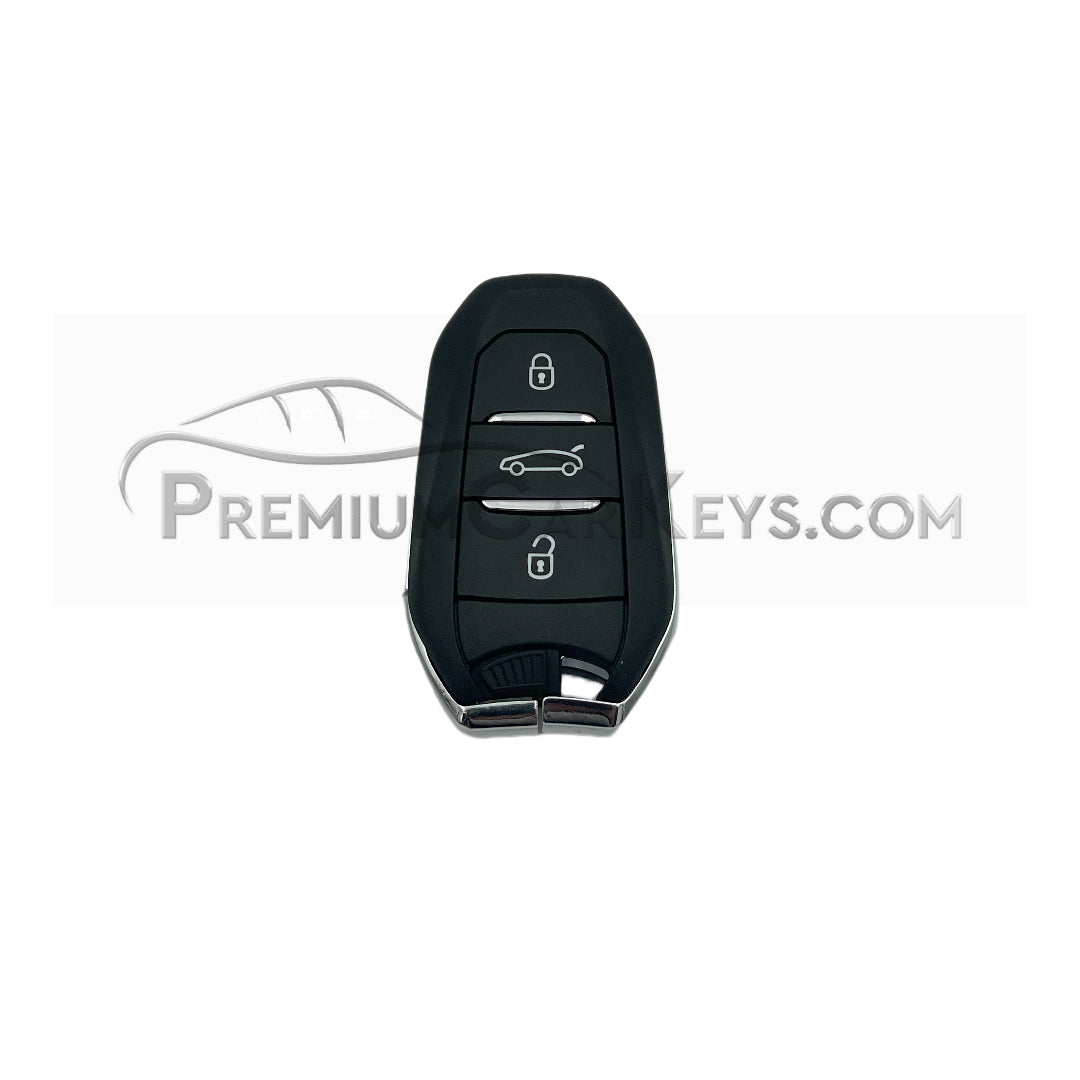 OEM PEUGEOT HITAG 128 BITS AES ID4A NCF29A1M 3 BUTTONS 433 MHZ (TRUNK)