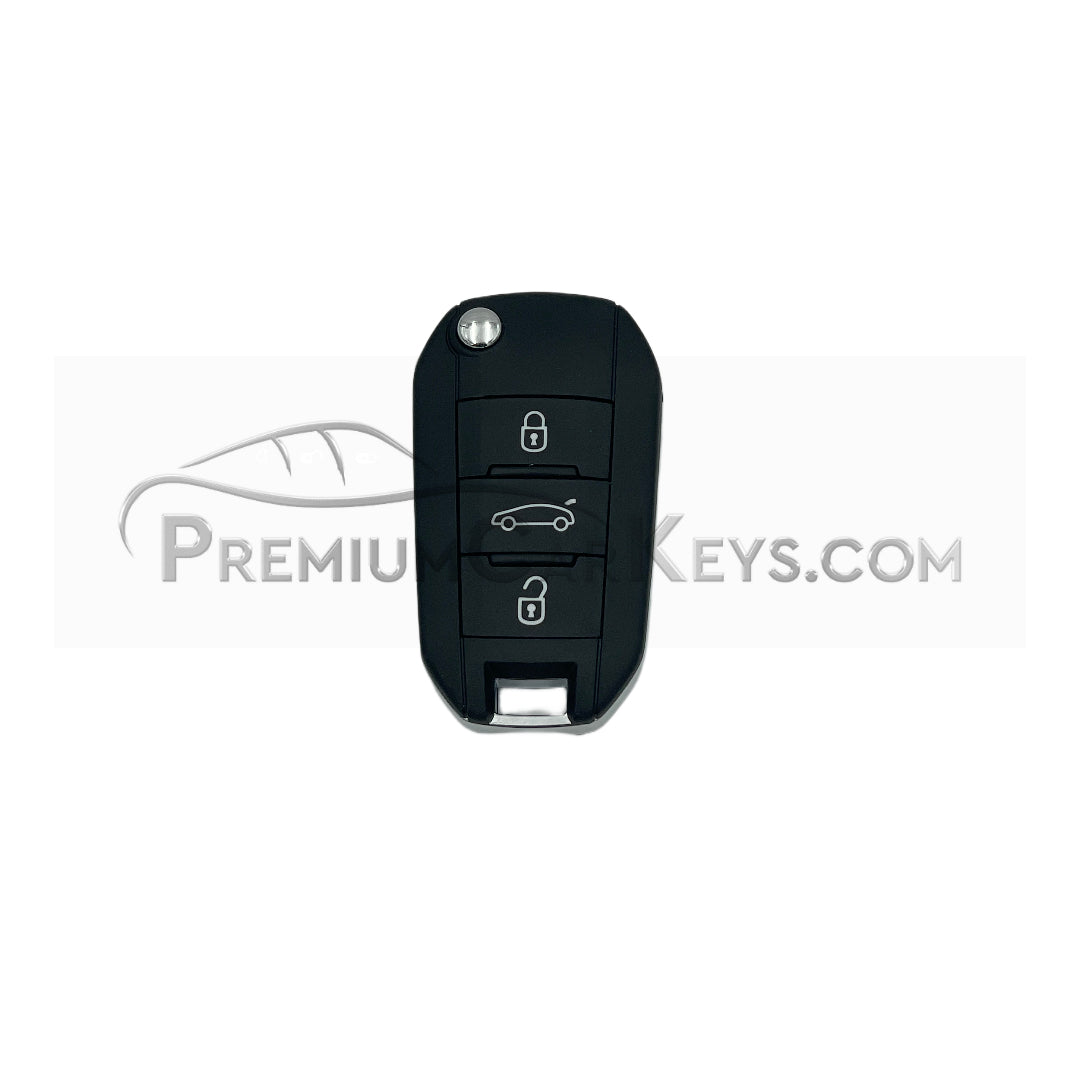 OEM CORSA F CROSSLAND X GRANDLAND X HITAG 128 BITS AES ID4A NCF2960M (TRUNK) 3 BUTTONS 433MHZ(RED)