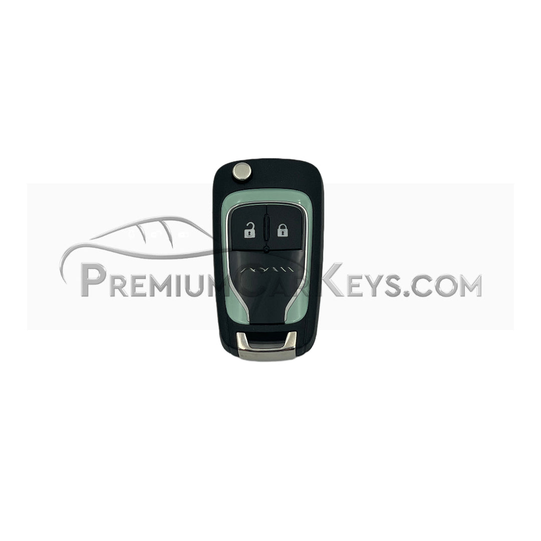 OEM OPEL ADAM HITAG 2 ID46 PCF7937E 2 BUTTONS 433 MHZ (GREEN)