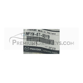 OEM MAZDA 3 2019-2021 (NFYW-67-5DYB)HITAG PRO ID49 NCF29A1V 3 BUTTONS 433MHZ