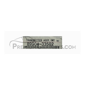 OEM TOYOTA (89904-33502)TEXAS CRYPTO 128 BITS AES (PG1-A8) 2+1 BUTTONS 433MHZ