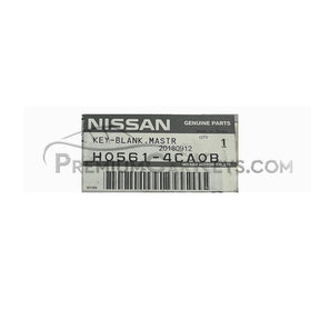 OEM   NISSAN X-TRAIL 2015(H0561- 4CAOB)HITAG 128 bits AES ID4A PCF7961M 2 BUTTONS 433MHZ